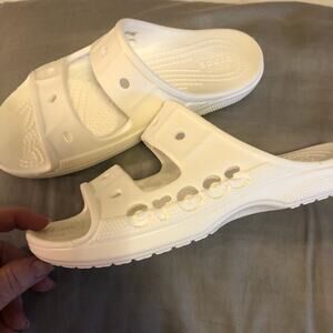 Iconic comfort Crocs white W8 -M6